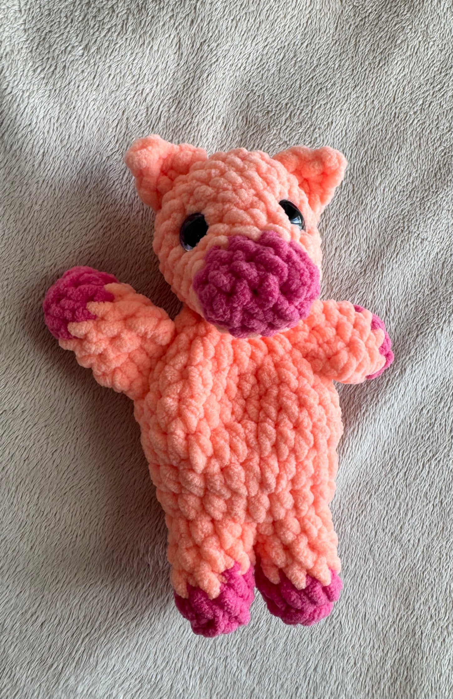 Barnyard Friend | Crochet Pig Plushie