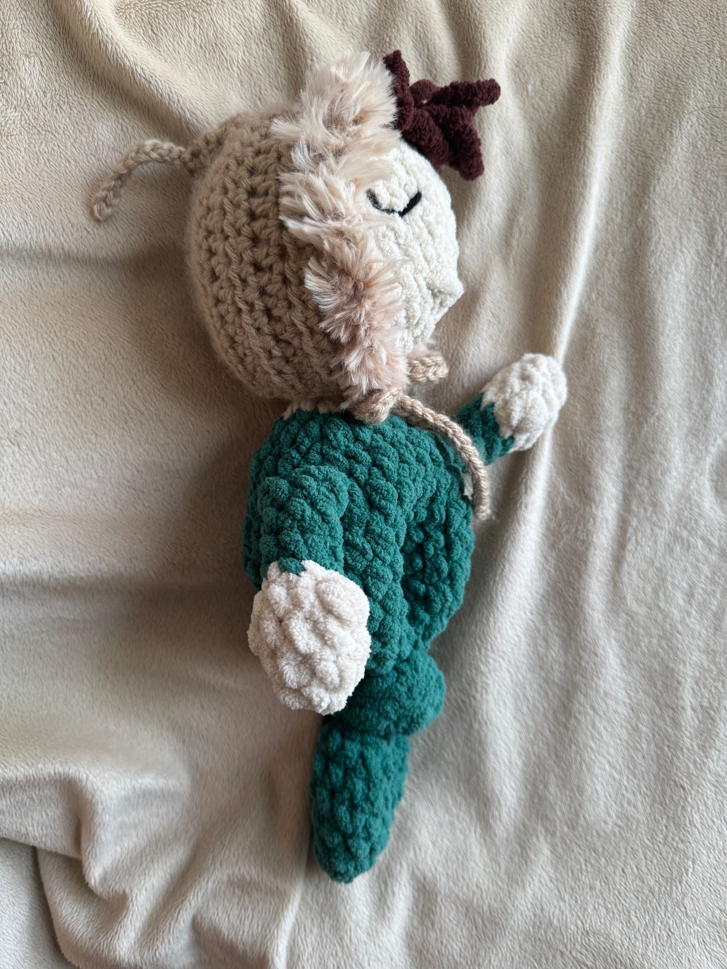 Heritage Knot Bitty Bubs | Crochet Snuggler Doll