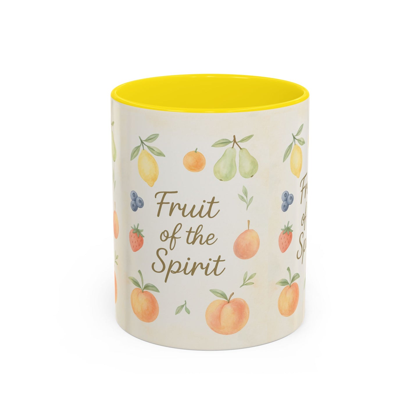 Fruit of the Spirit Accent Coffee Mug