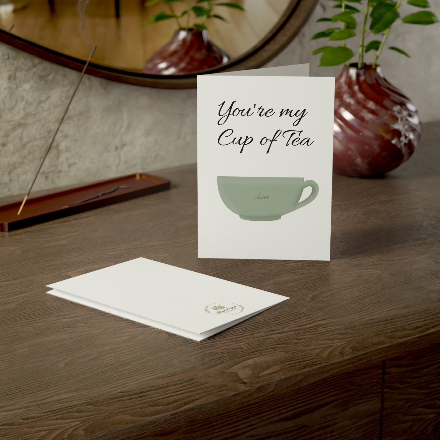 Blank Card | My Cup of Tea | Romantic Love Card
