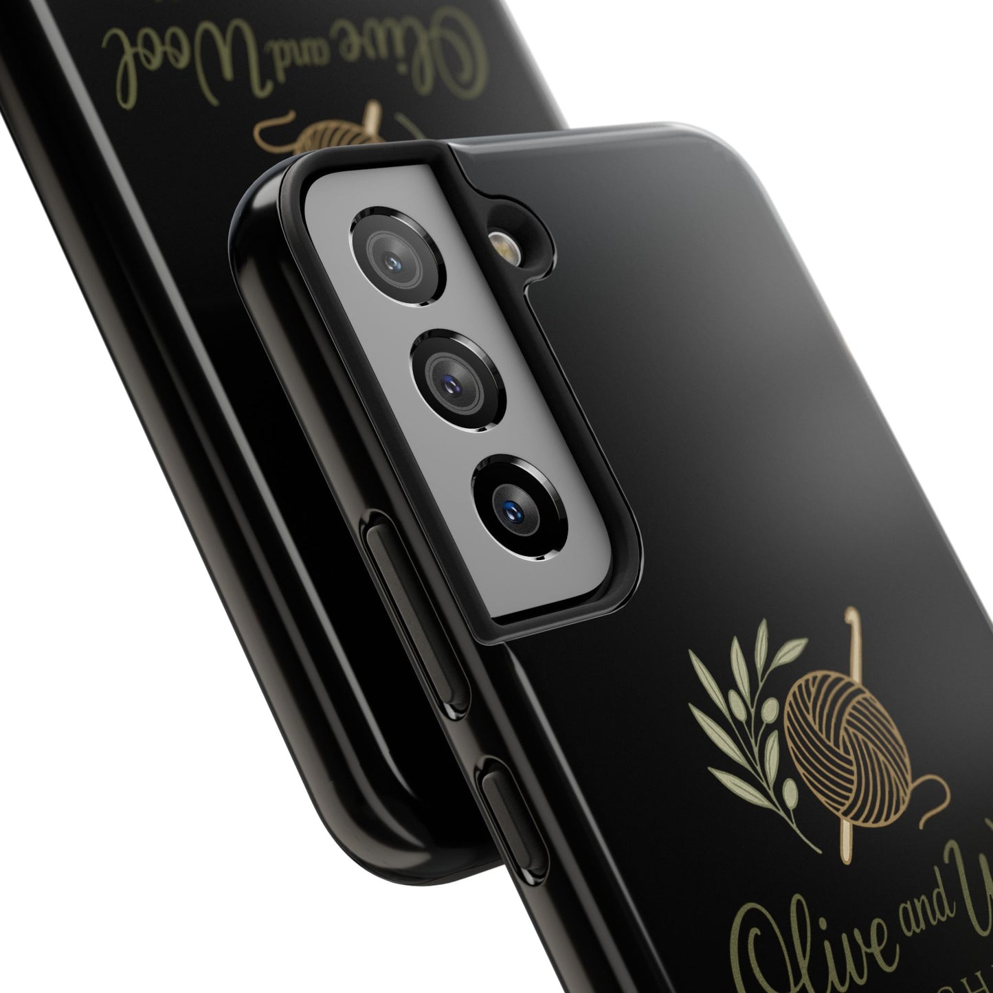 Olive and Wool Stitchery Tough Phone Cases