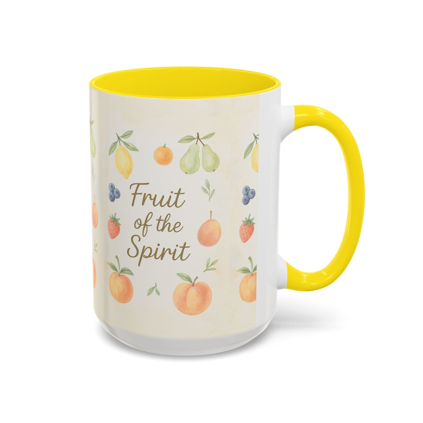 Fruit of the Spirit Accent Coffee Mug
