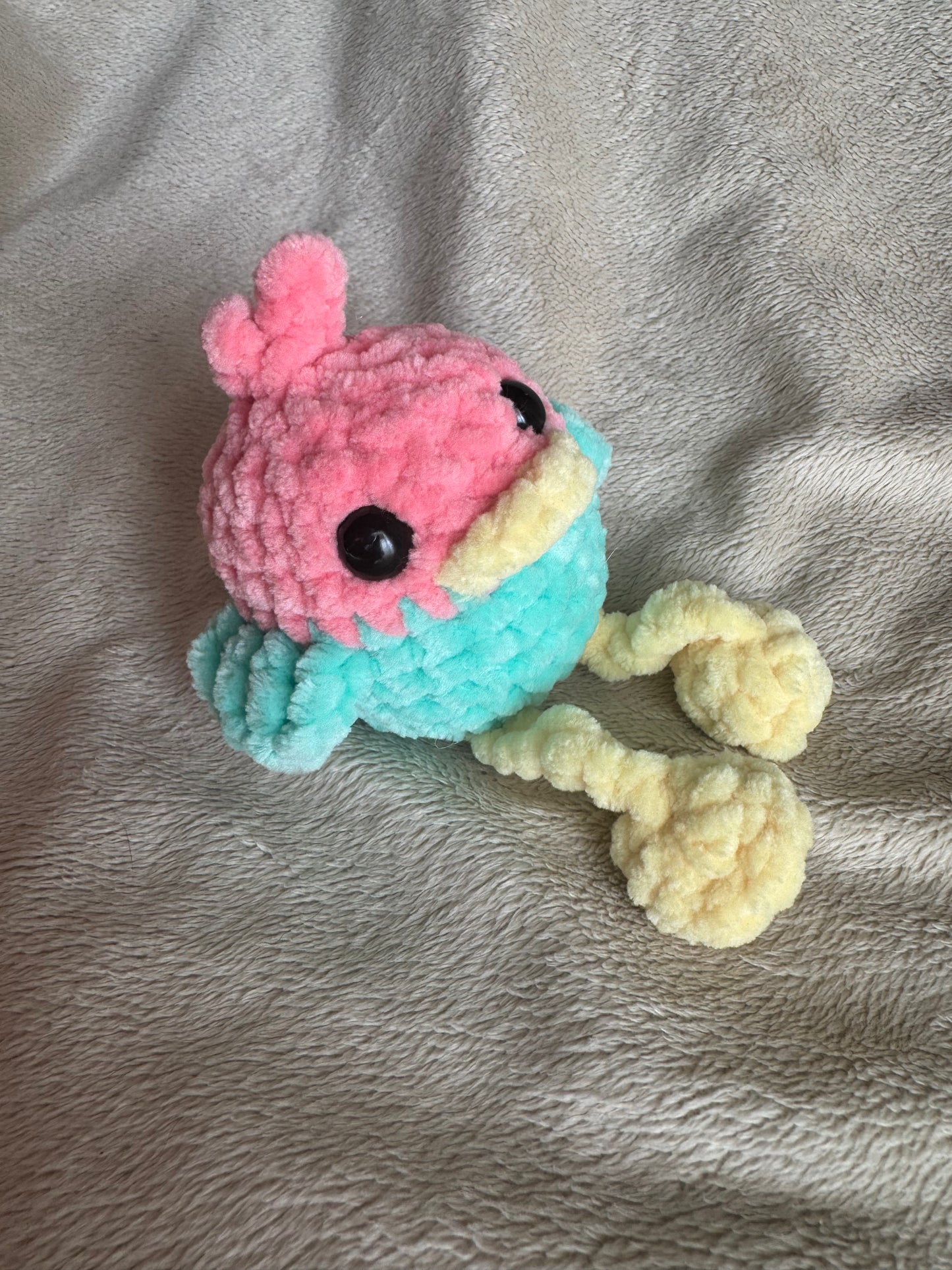 Silly Bird Plush | Crochet Bird Easter Basket Stuffer