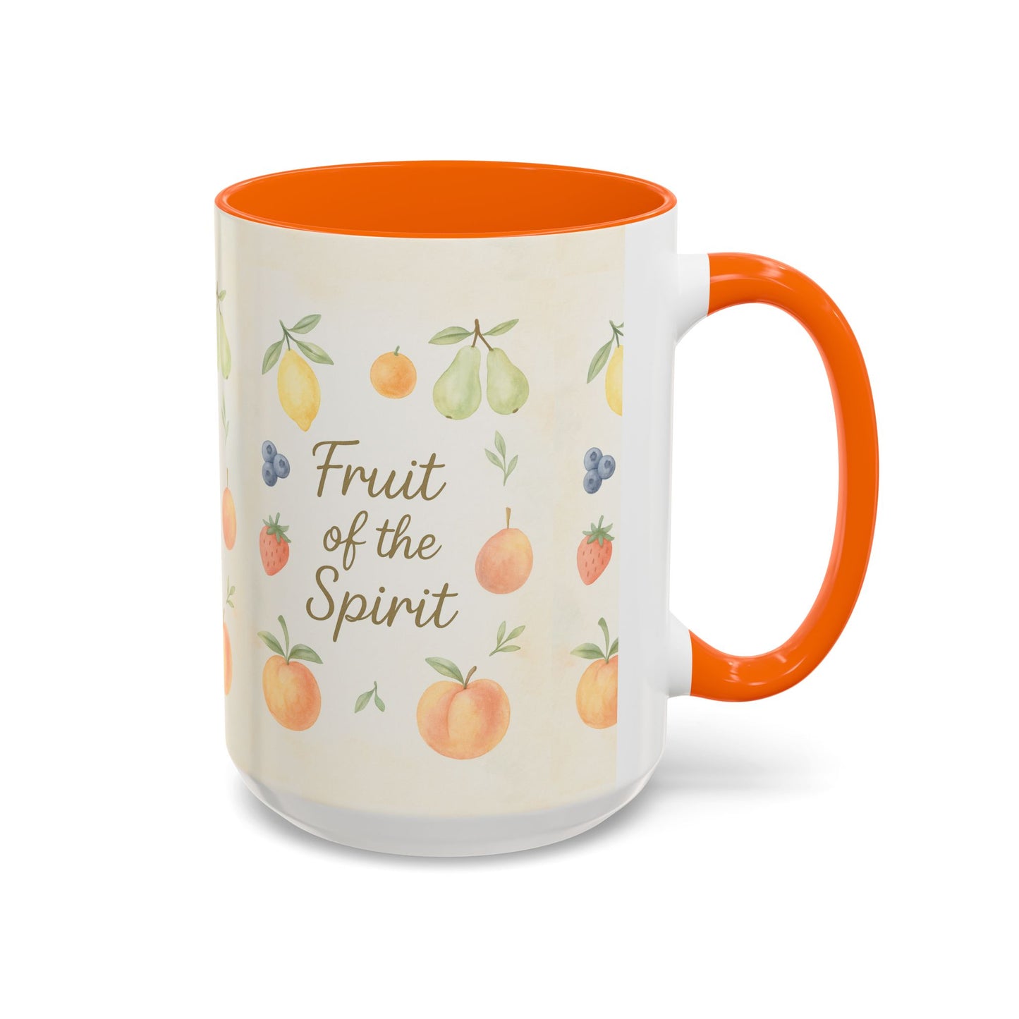 Fruit of the Spirit Accent Coffee Mug