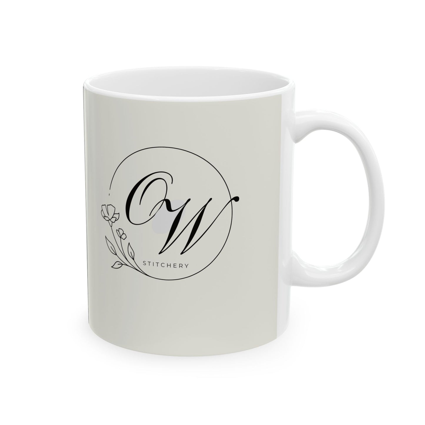 Olive and Wool Scripture Ceramic Mug, (11oz, 15oz)