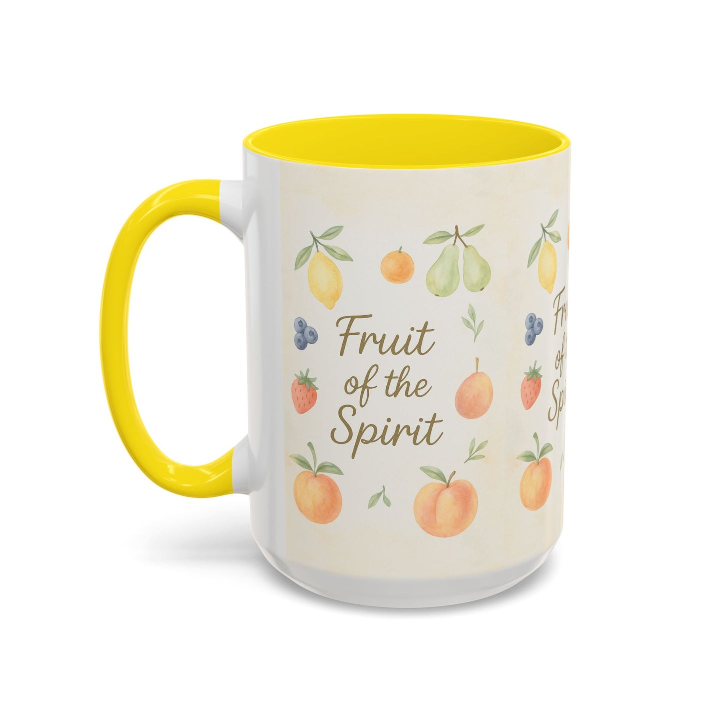 Fruit of the Spirit Accent Coffee Mug
