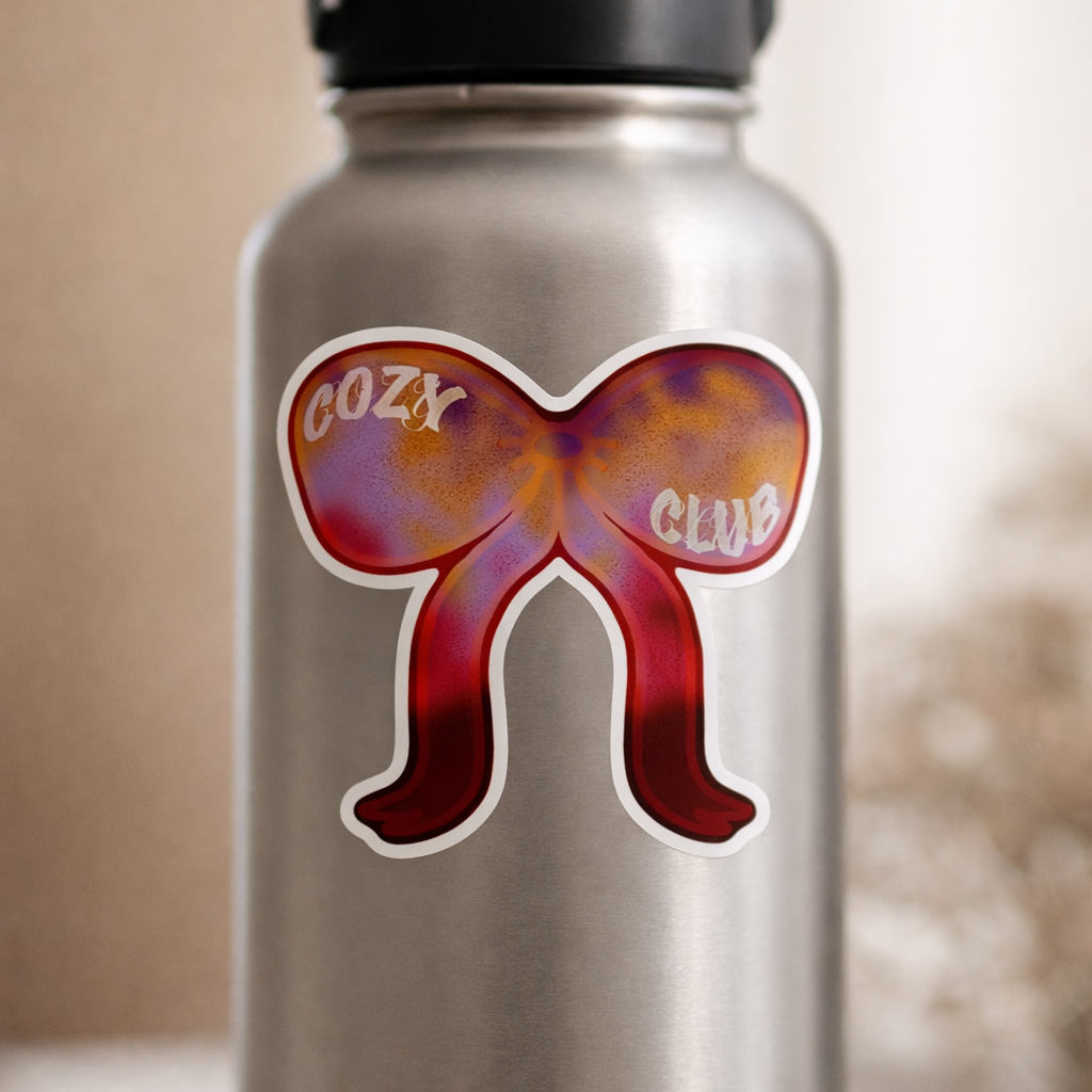 Cozy Club Kiss-Cut Stickers