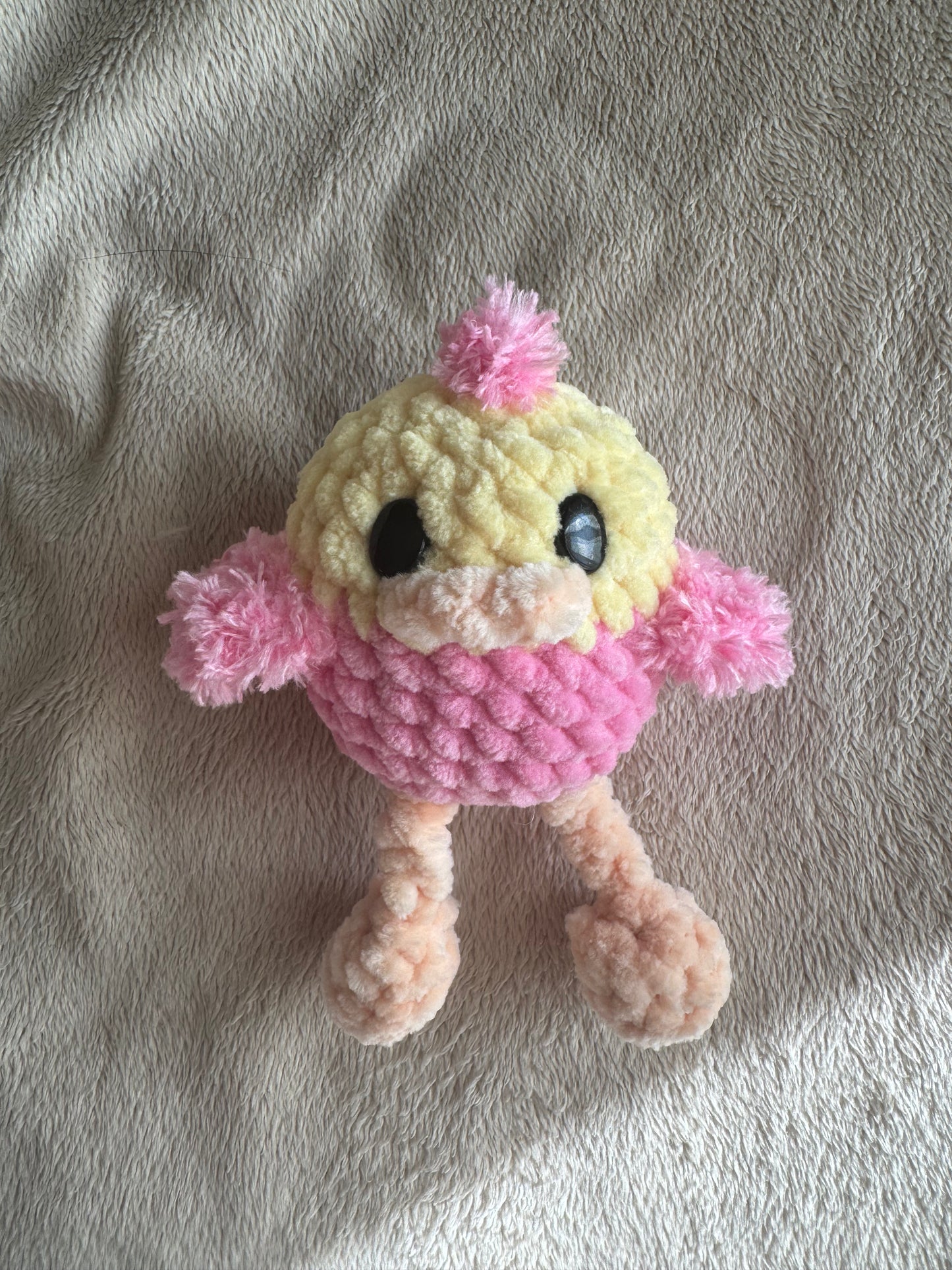 Silly Bird Plush | Crochet Bird Easter Basket Stuffer