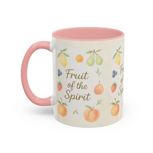 Fruit of the Spirit Accent Coffee Mug