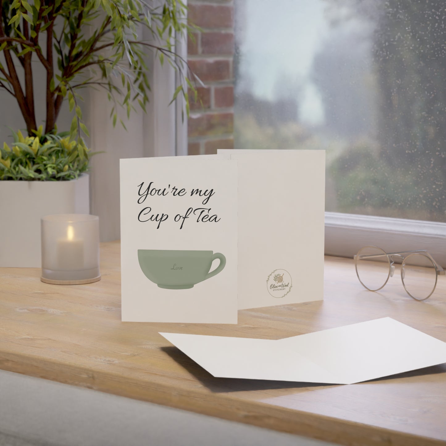 Blank Card | My Cup of Tea | Romantic Love Card