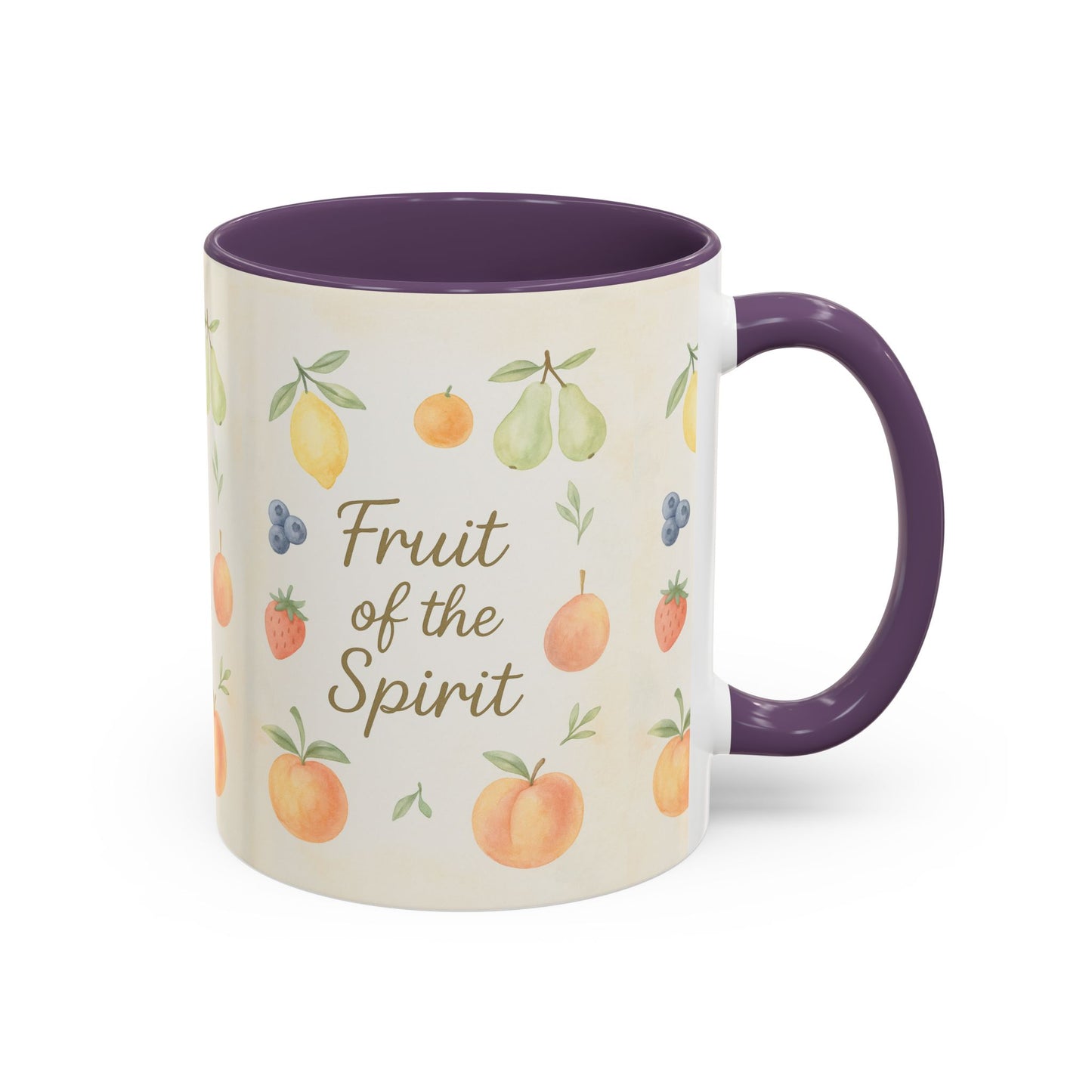 Fruit of the Spirit Accent Coffee Mug
