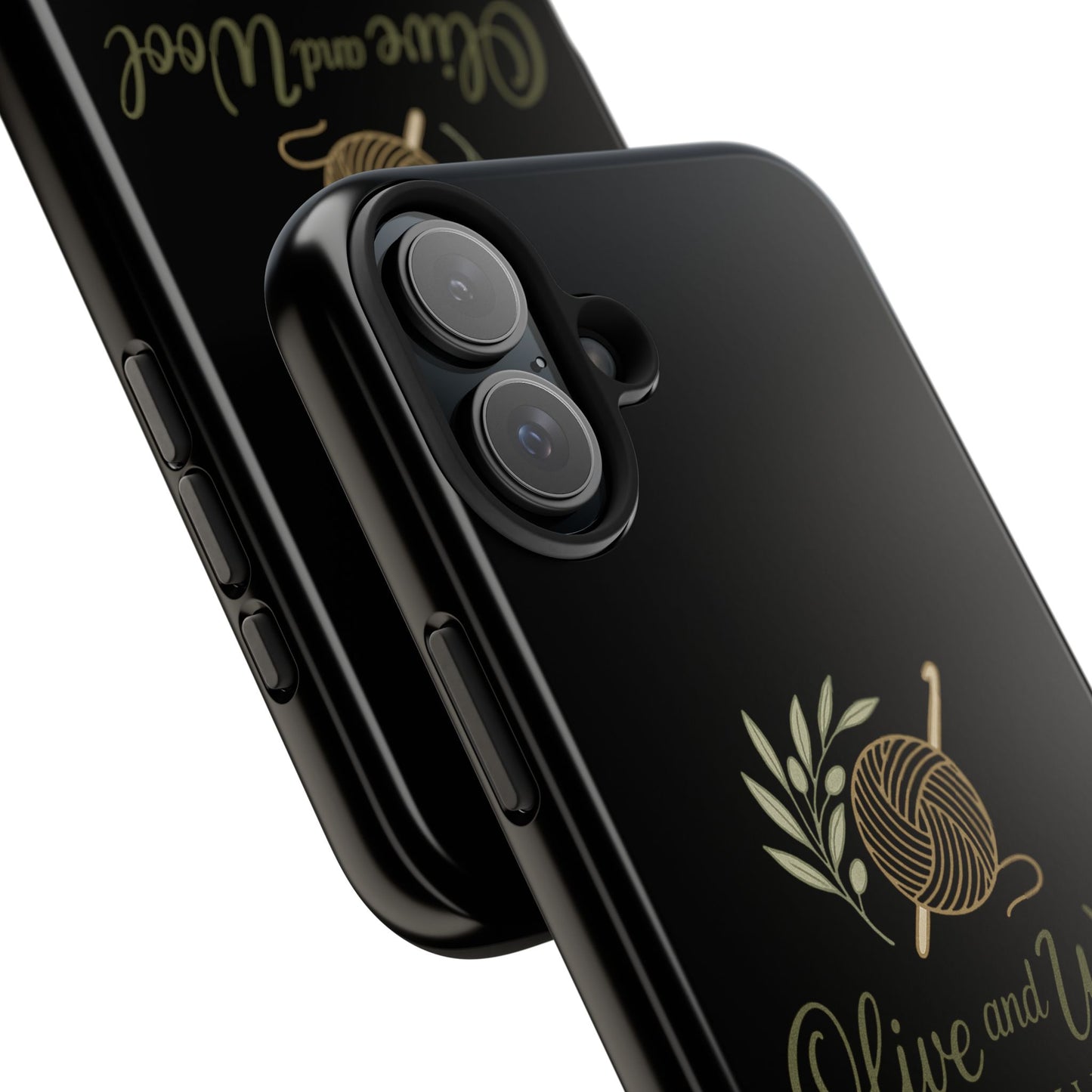 Olive and Wool Stitchery Tough Phone Cases