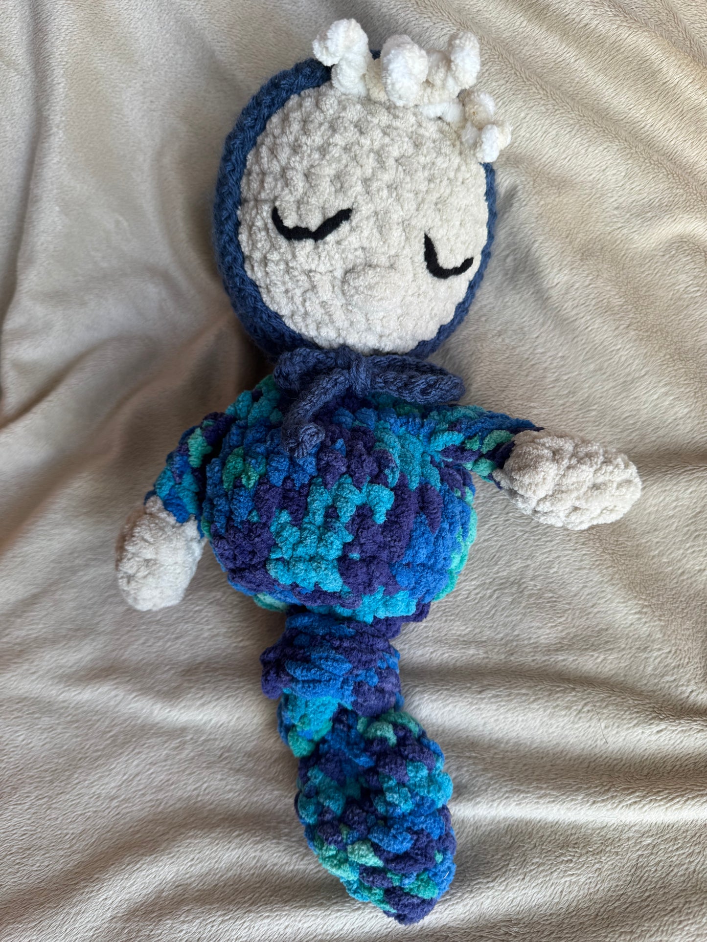 Heritage Knot Bitty Bubs | Crochet Snuggler Doll