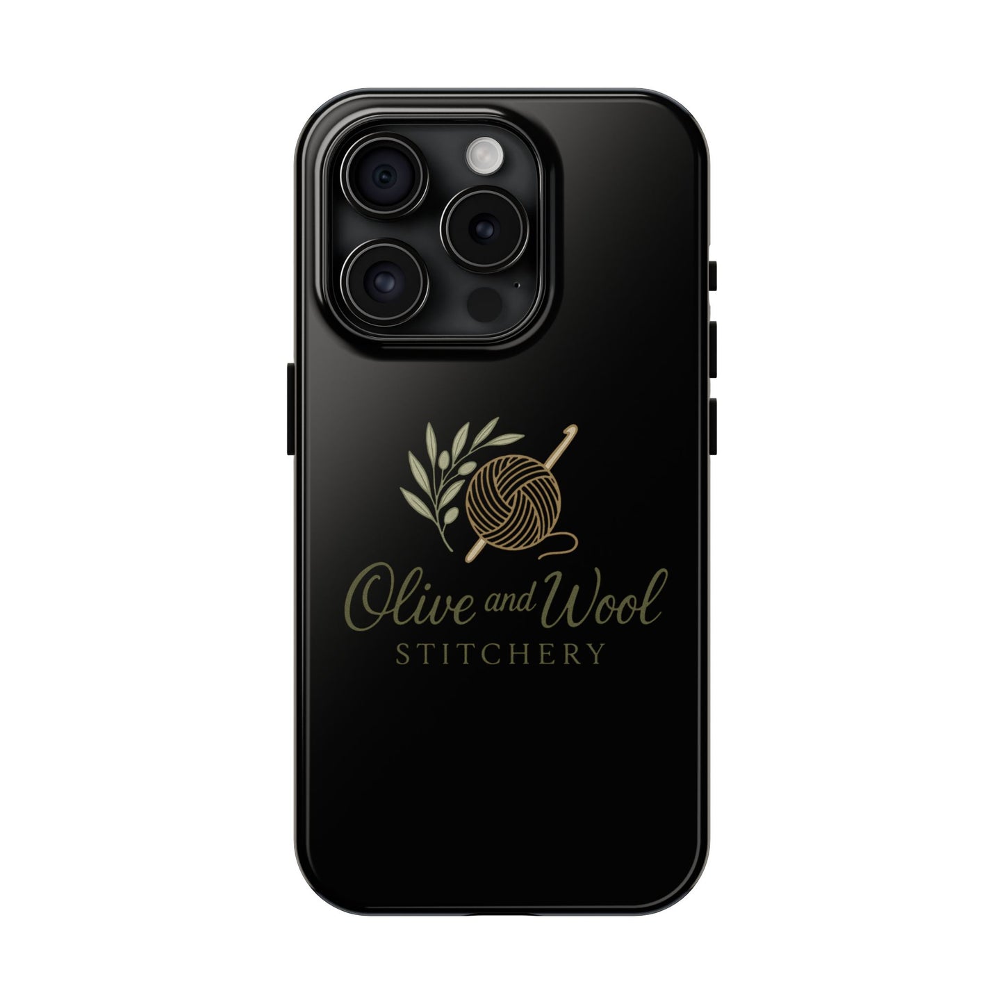 Olive and Wool Stitchery Tough Phone Cases