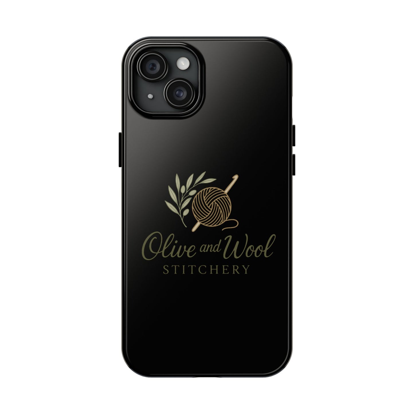 Olive and Wool Stitchery Tough Phone Cases
