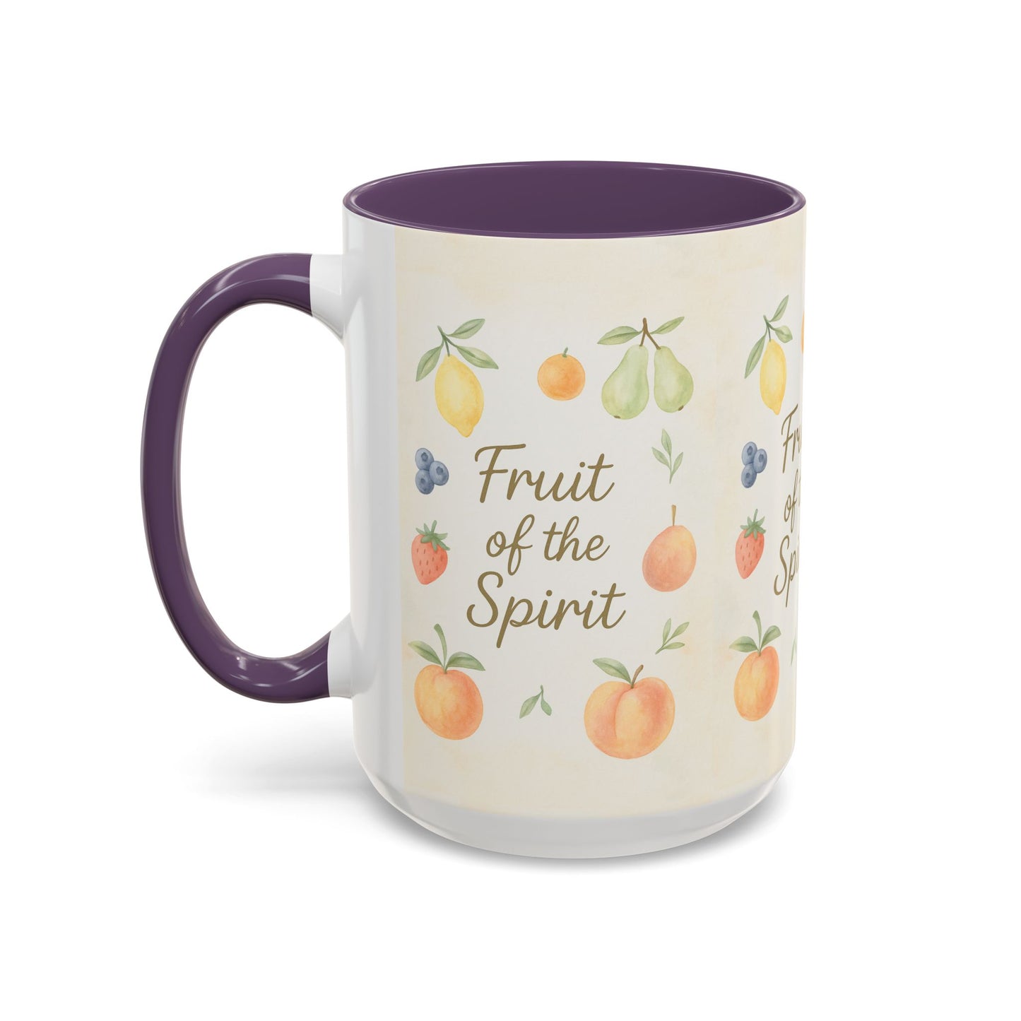 Fruit of the Spirit Accent Coffee Mug
