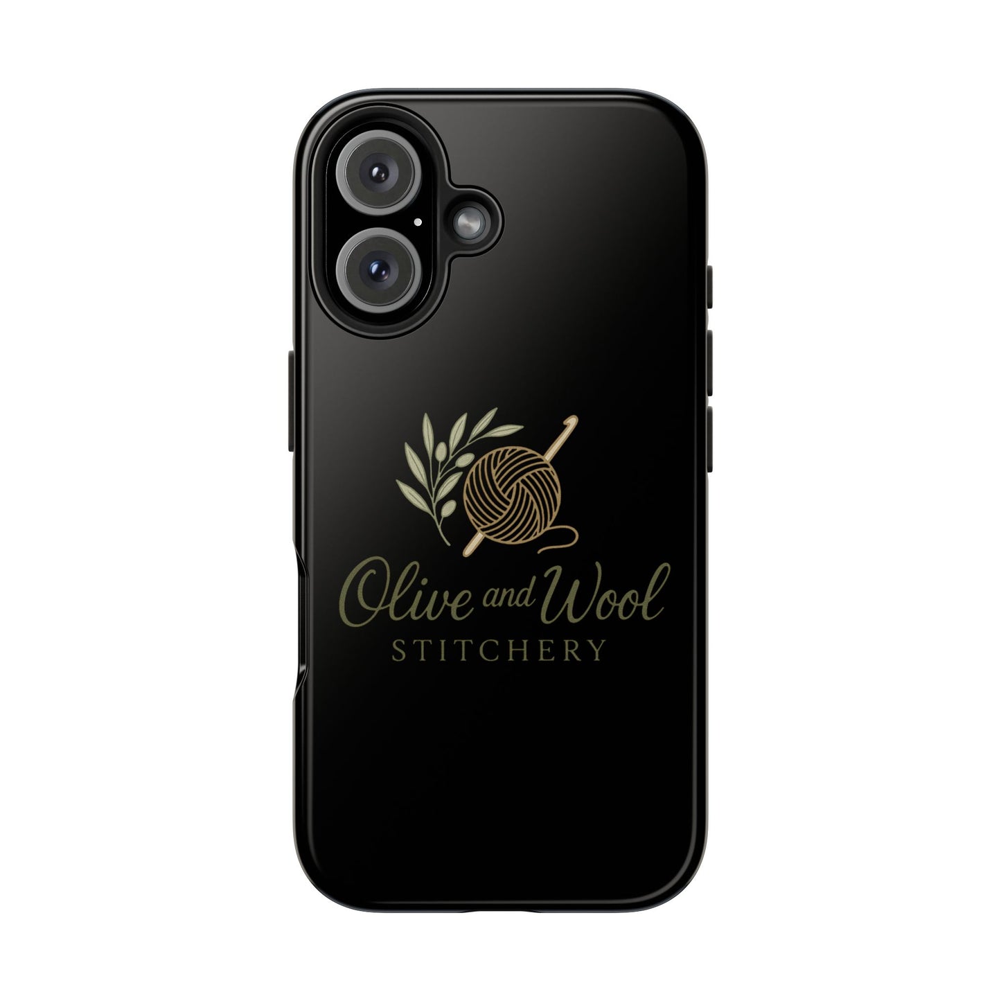 Olive and Wool Stitchery Tough Phone Cases