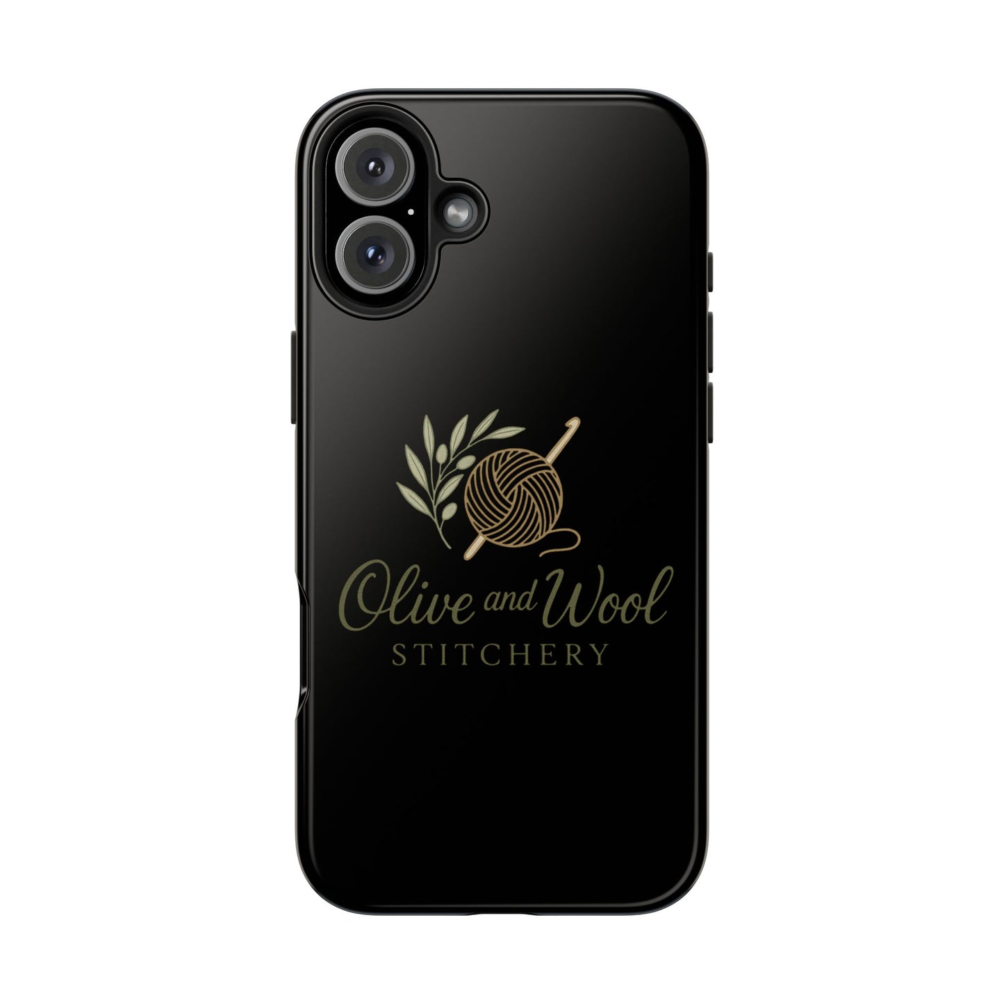 Olive and Wool Stitchery Tough Phone Cases