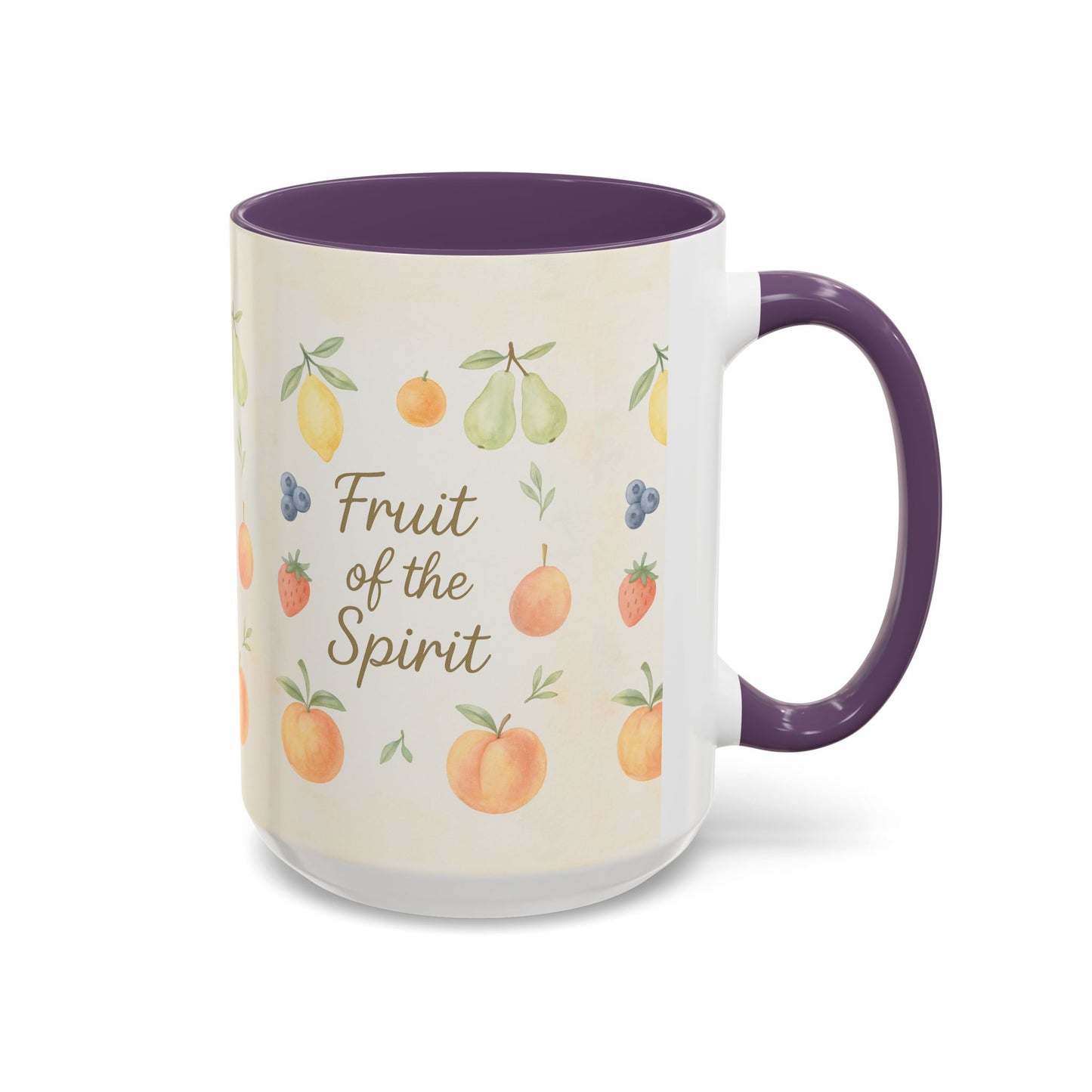 Fruit of the Spirit Accent Coffee Mug
