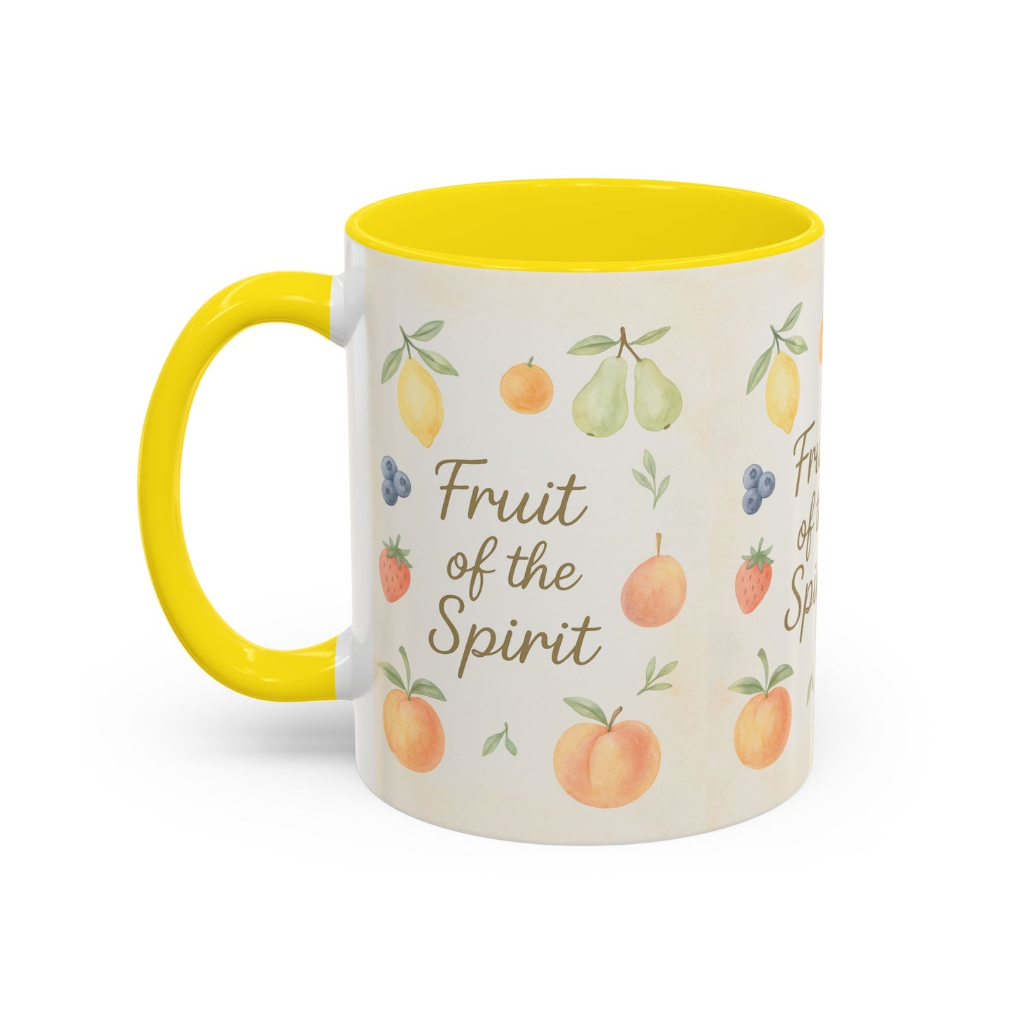 Fruit of the Spirit Accent Coffee Mug