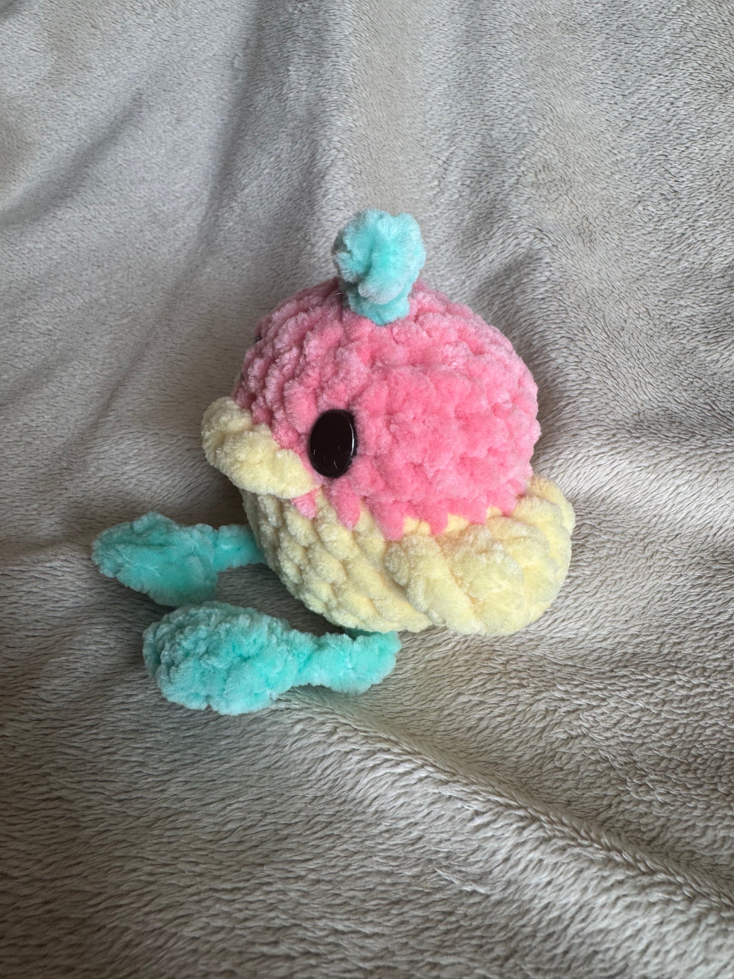 Silly Bird Plush | Crochet Bird Easter Basket Stuffer