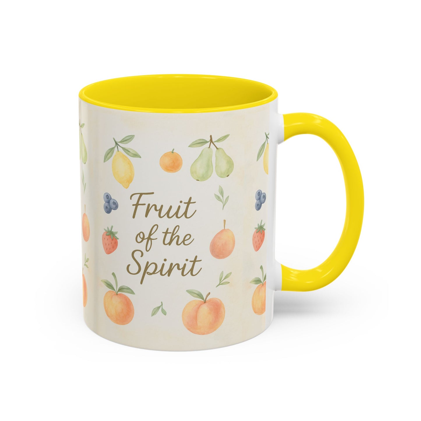 Fruit of the Spirit Accent Coffee Mug