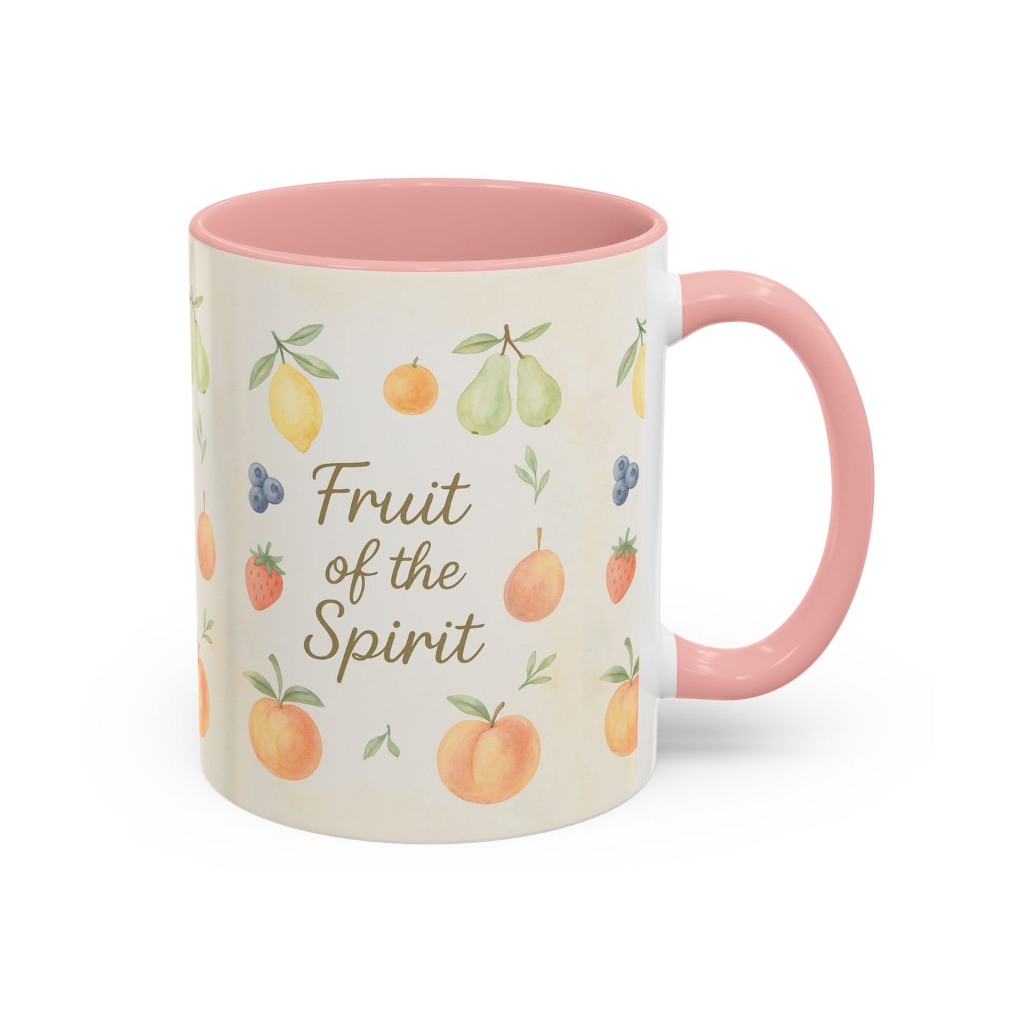 Fruit of the Spirit Accent Coffee Mug