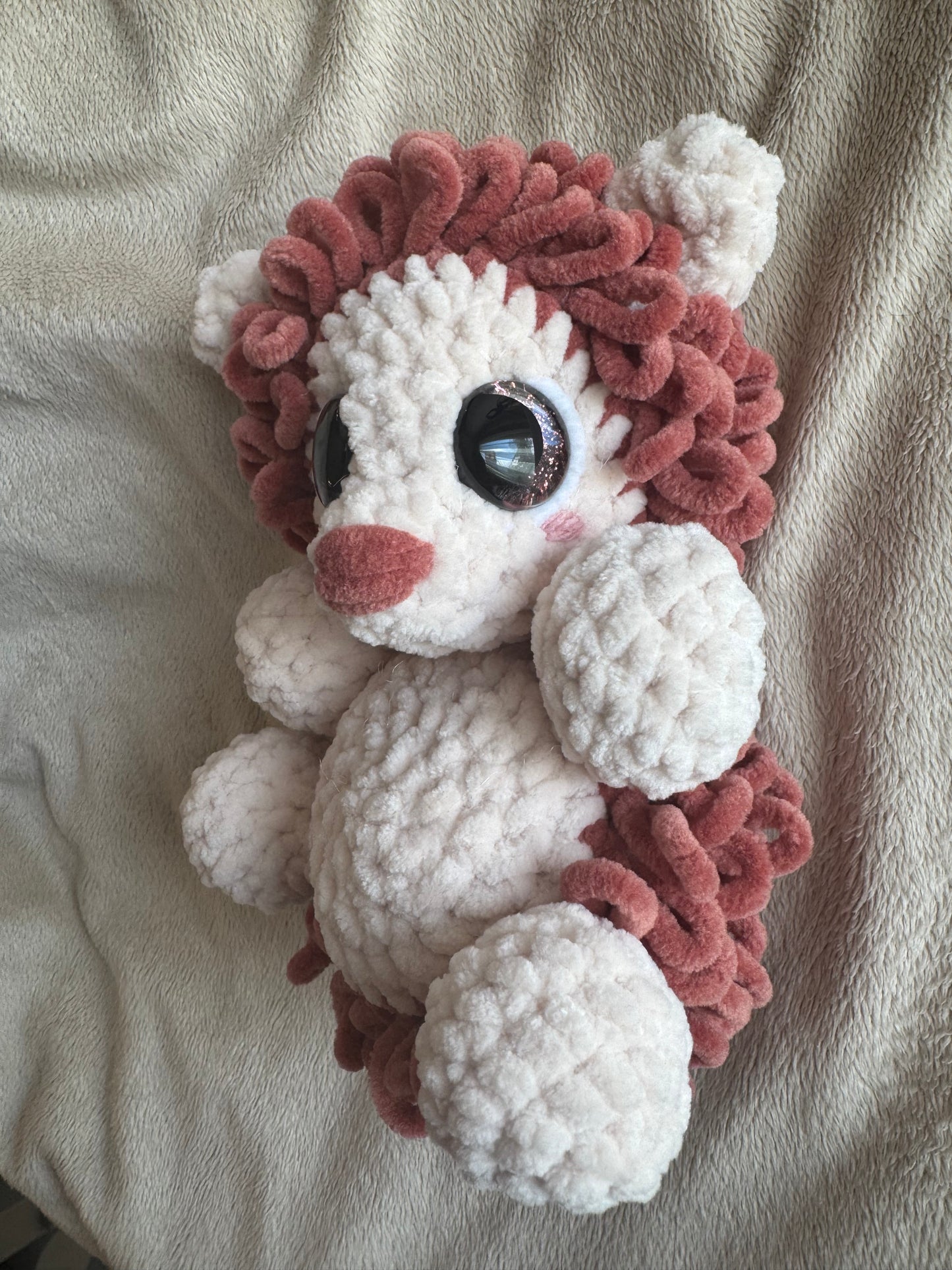 Hedgehog Crochet Plushie | Handemade Woodland Stuffed Animal