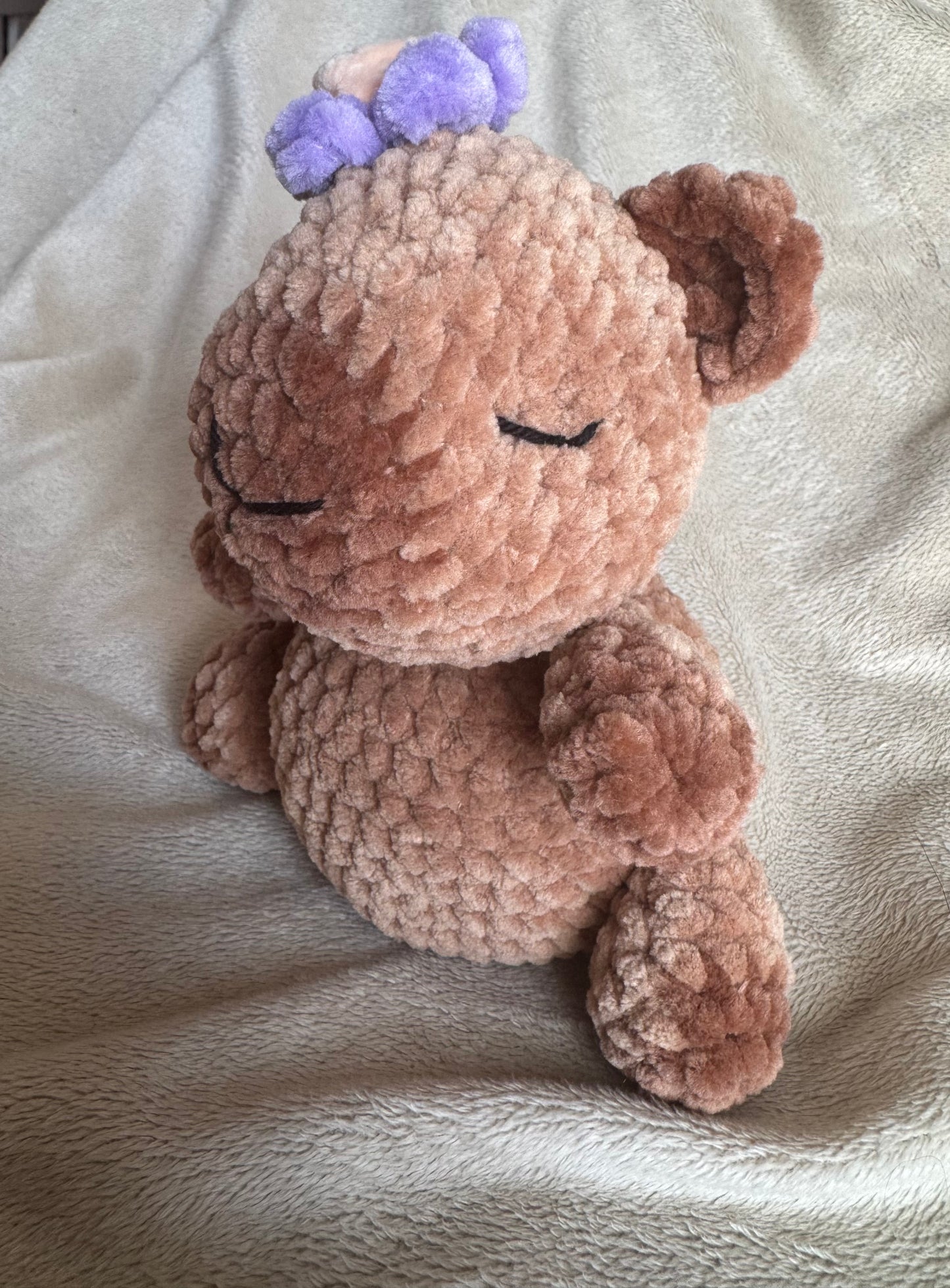 Capybara Squish Plushie | Handmade Crochet Capybara