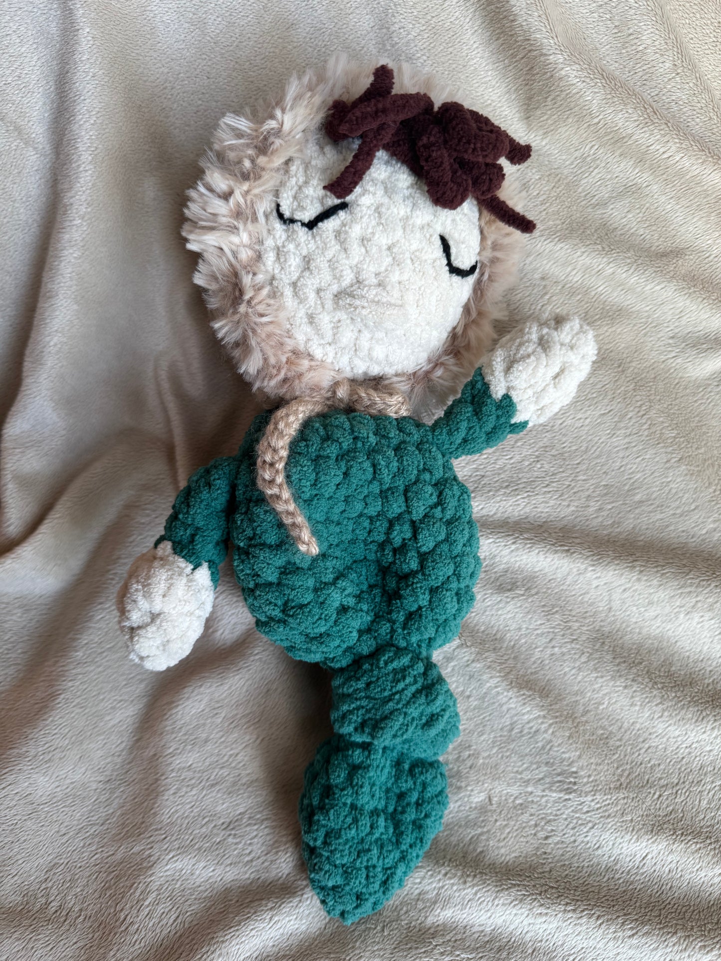 Heritage Knot Bitty Bubs | Crochet Snuggler Doll