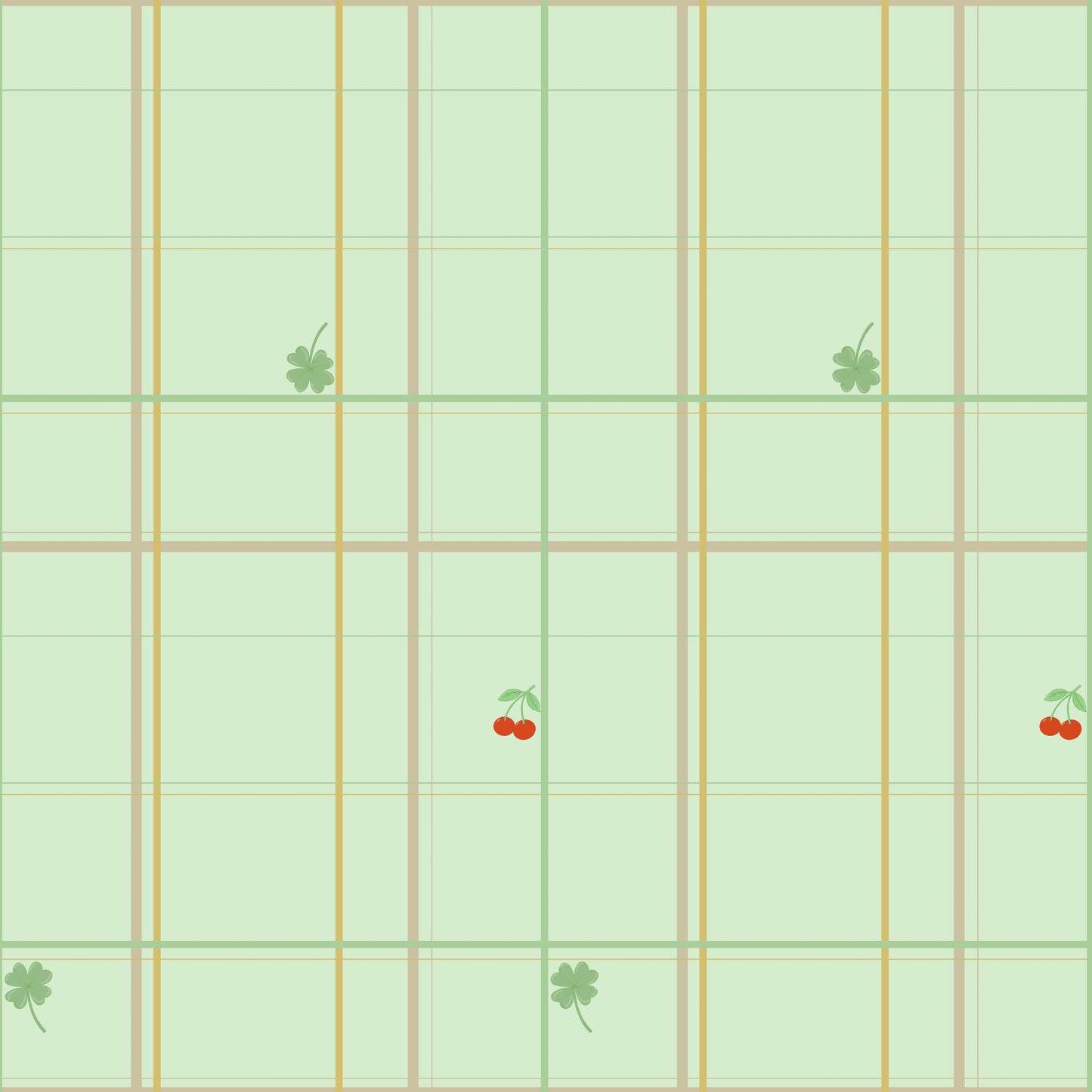 Coquette Clovers | Digital Seamless Pattern Bundle | St. Patrick’s Day Spring Design